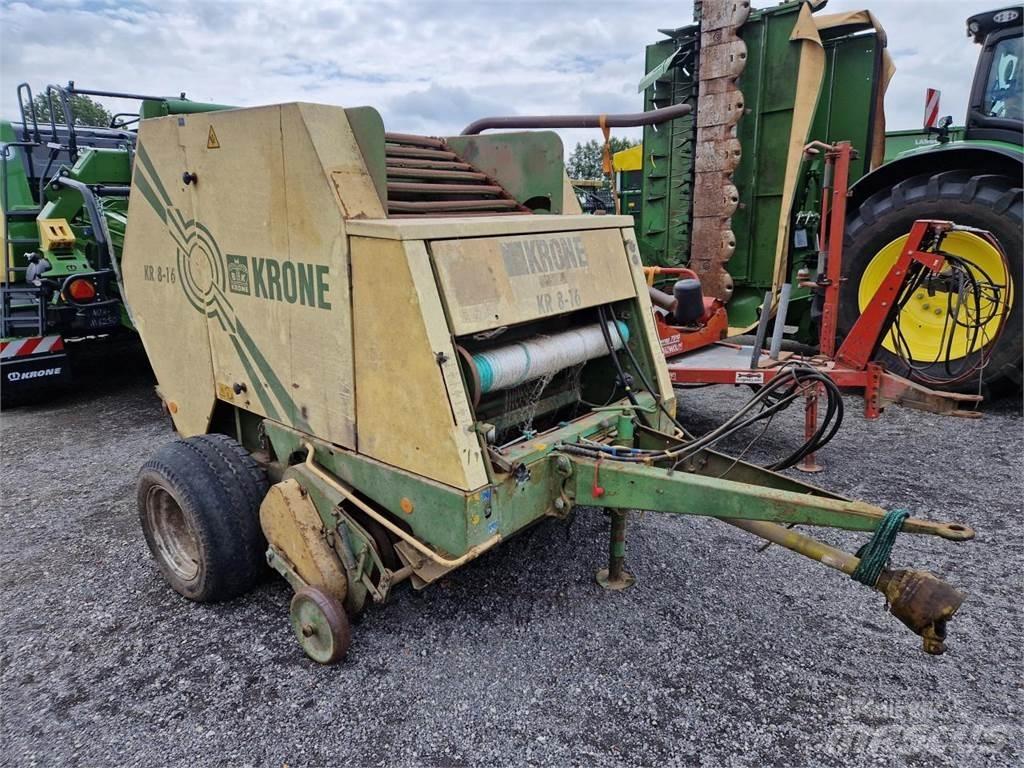 Krone KR 8-16S Сламопреси за кръгли бали

