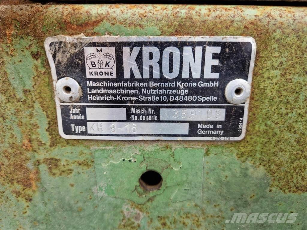Krone KR 8-16S Сламопреси за кръгли бали

