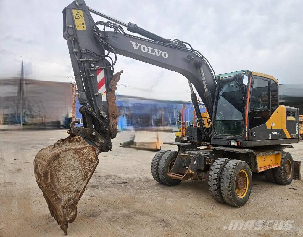 Volvo EW140E Колесни екскаватори