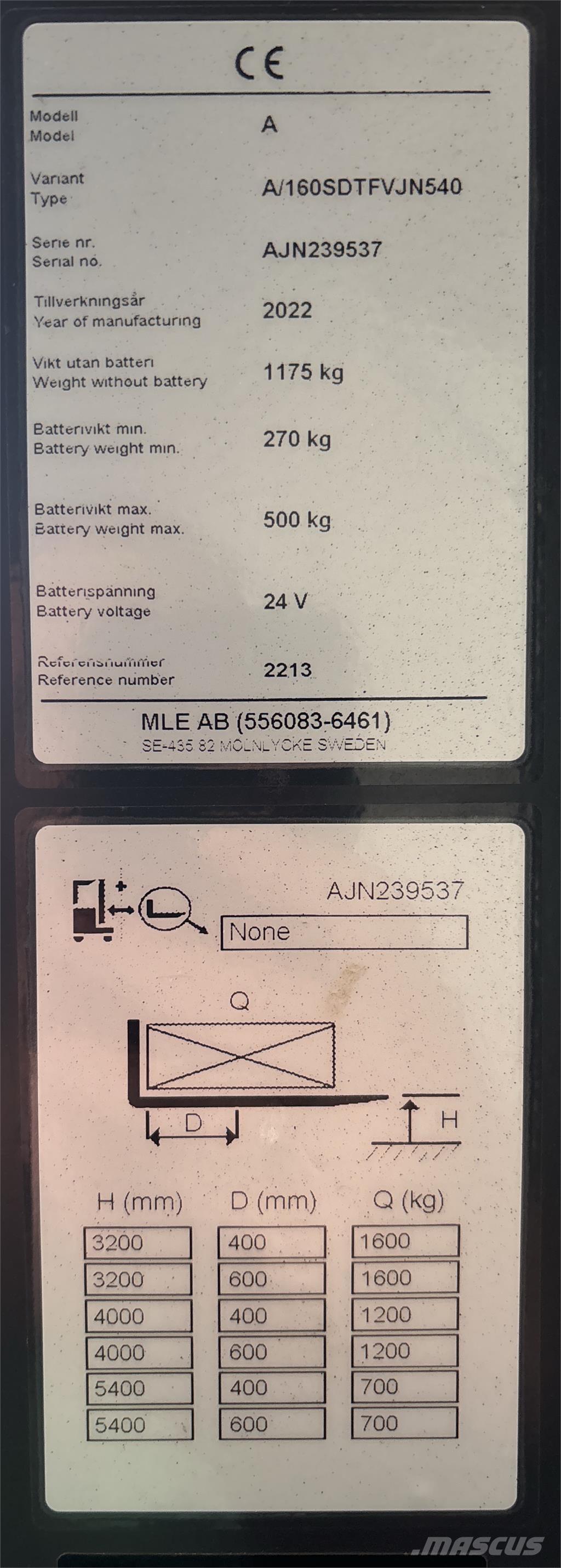 Atlet A160 Самоходни товарачи