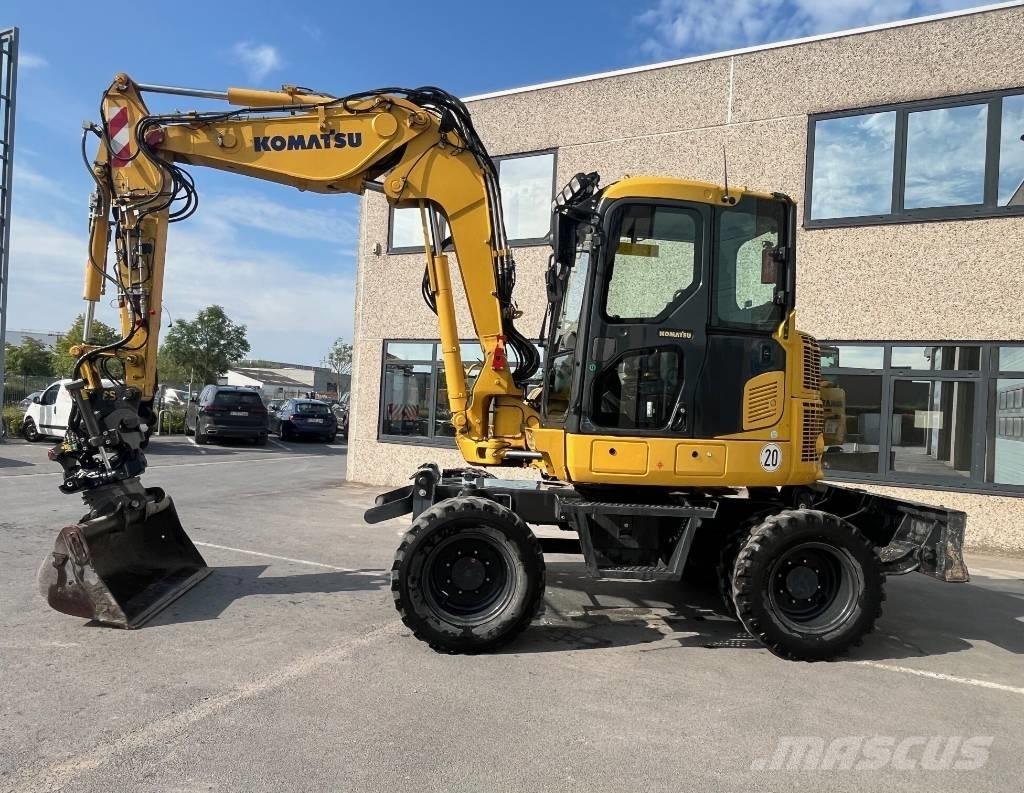 Komatsu PW98MR-10 Колесни екскаватори