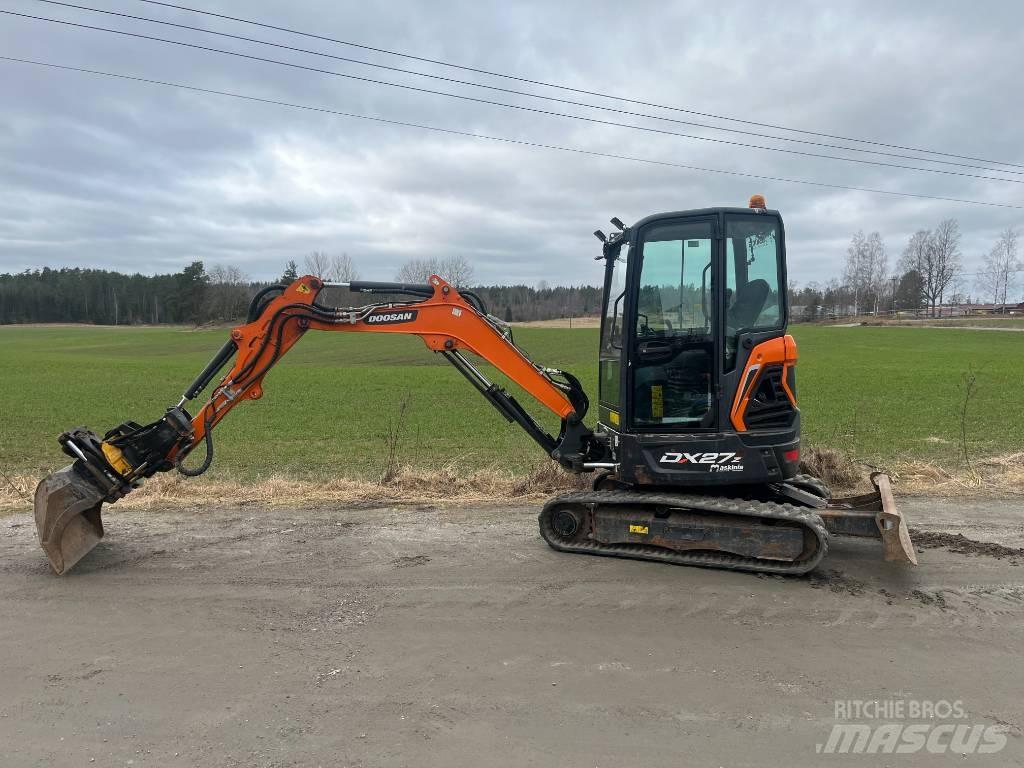 Doosan DX27 Мини екскаватори < 7 т