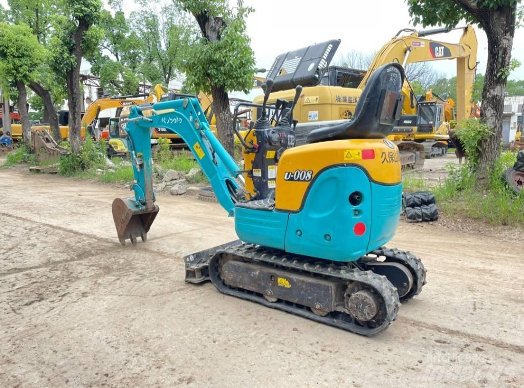 Kubota U 008 Мини екскаватори < 7 т
