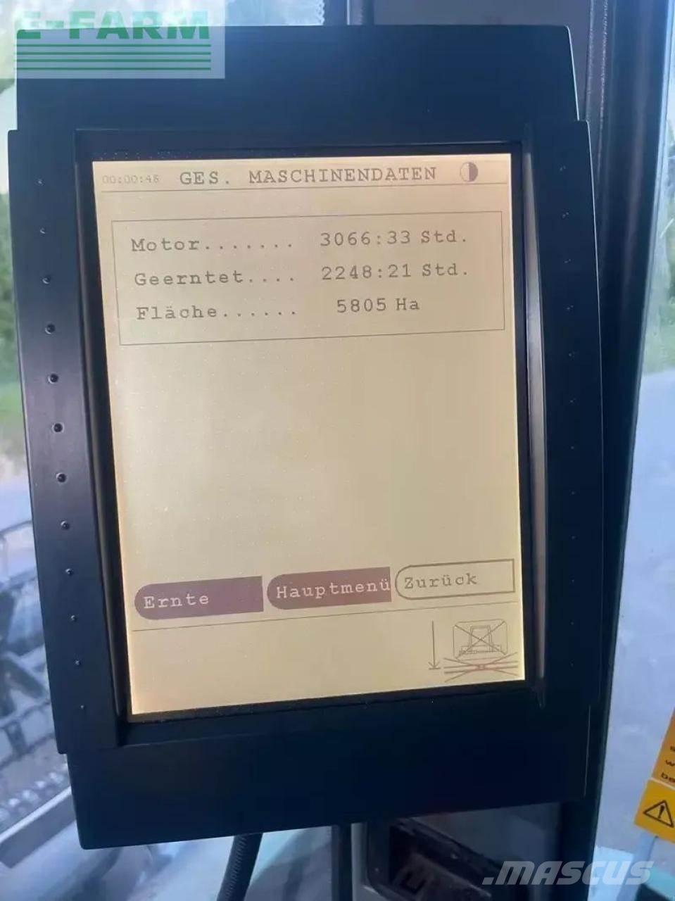 Fendt 8400 p al Комбайни