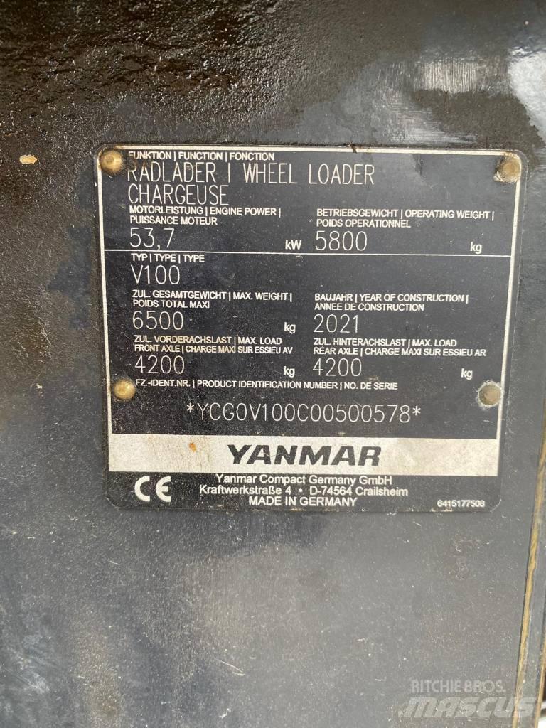 Yanmar V100 Колесни товарачи