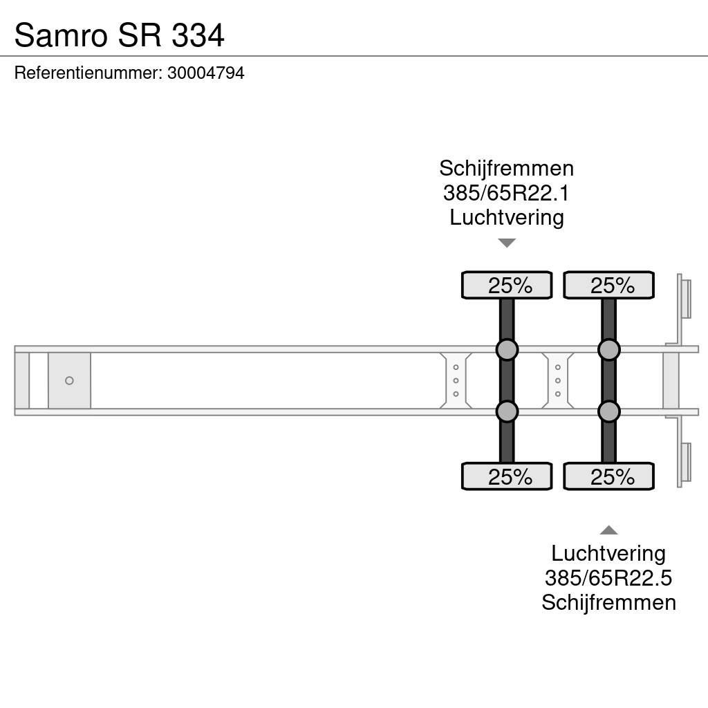 Samro SR 334 Полуремаркета фургони
