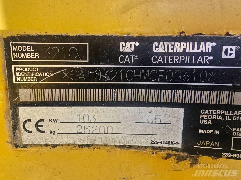 CAT 321C Верижен екскаватор
