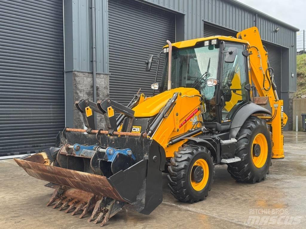 JCB 3 CX 14 Товарач със заден ексватор