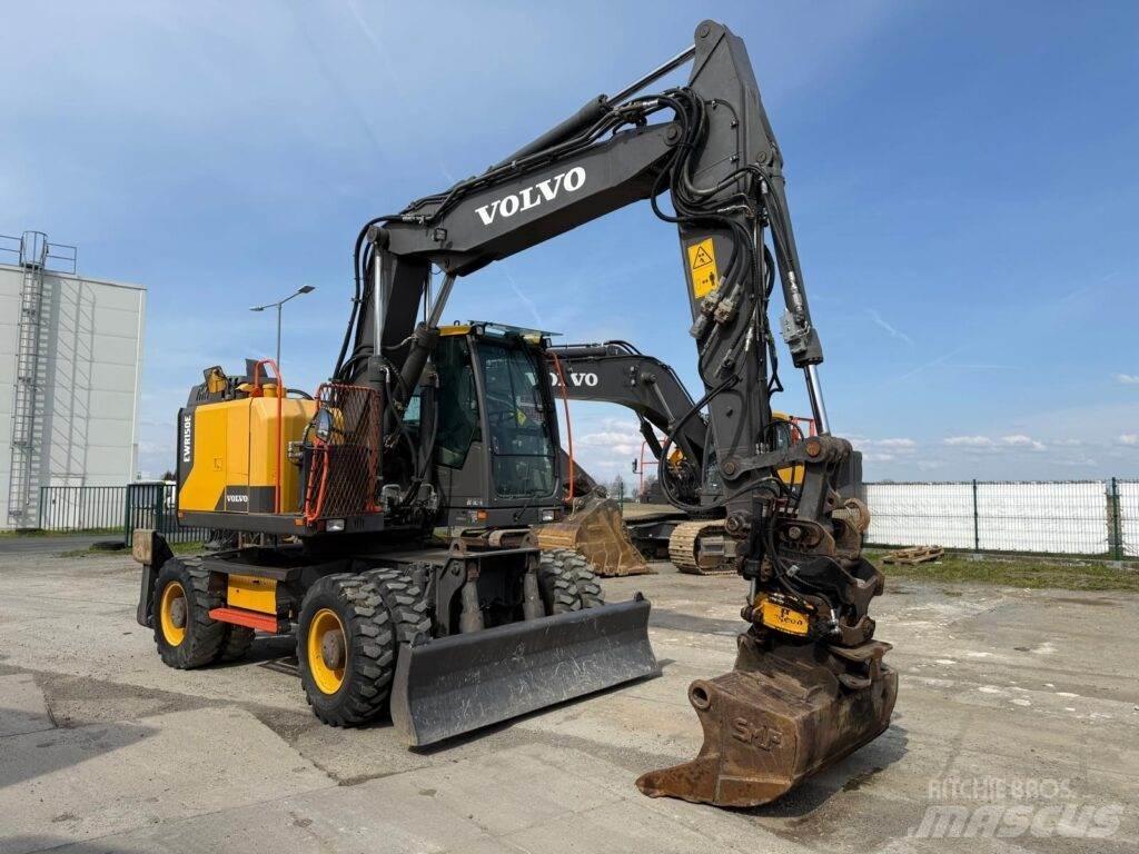 Volvo EWR150E Колесни екскаватори