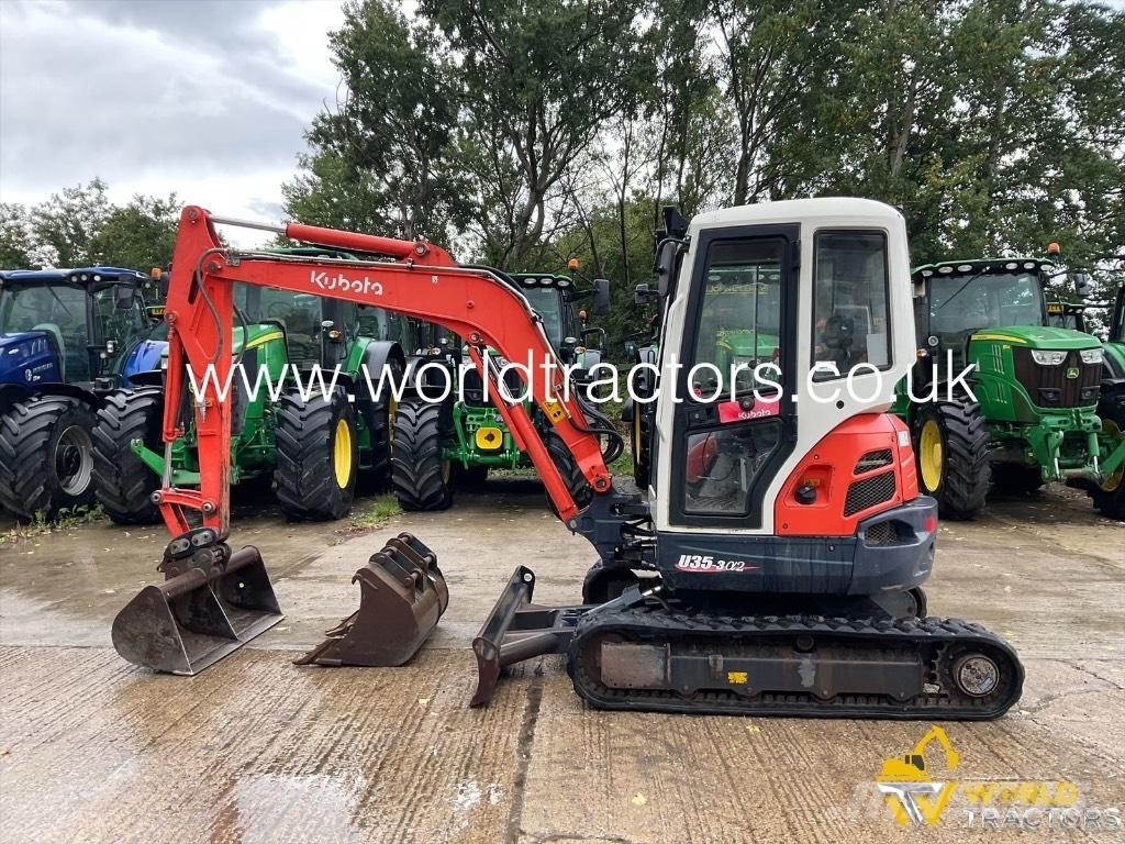 Kubota U 35-3 A Мини екскаватори < 7 т