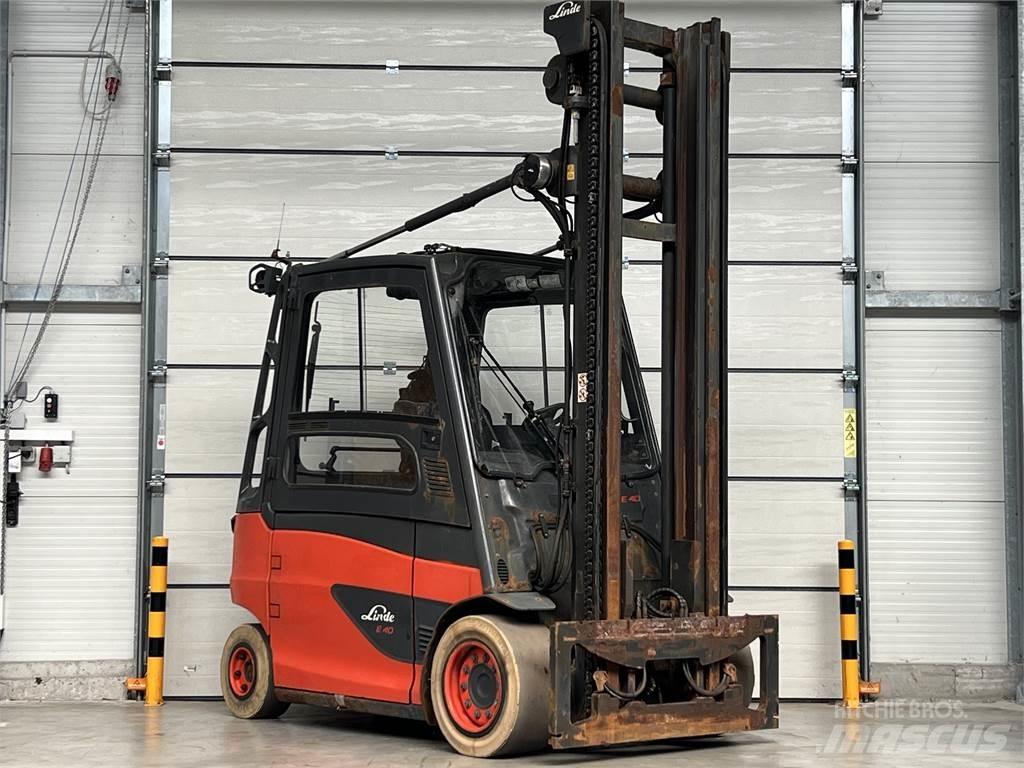 Linde E 40/600 HL Електрически вилични кари-повдигачи