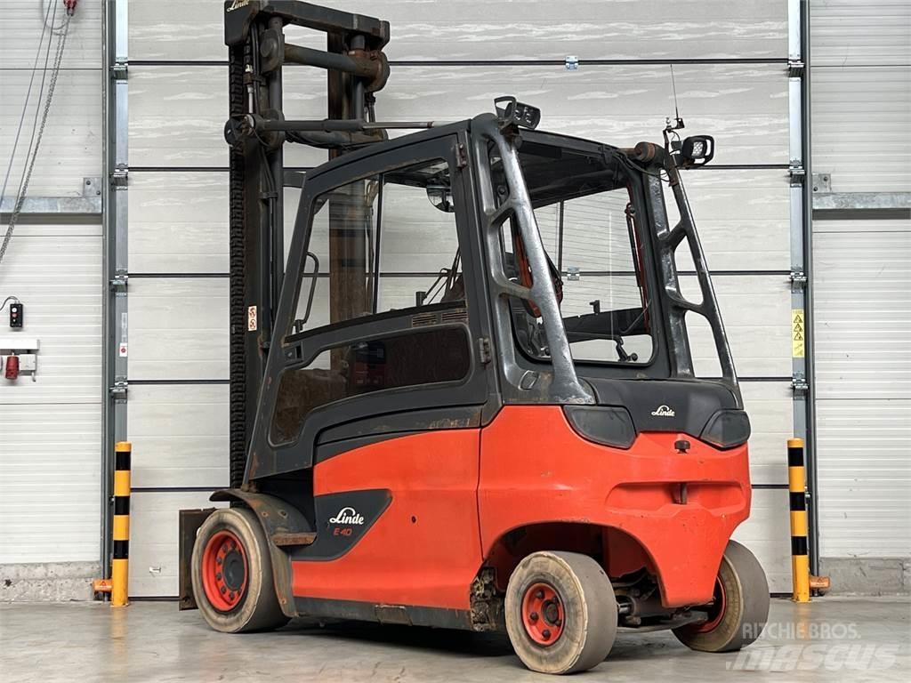 Linde E 40/600 HL Електрически вилични кари-повдигачи