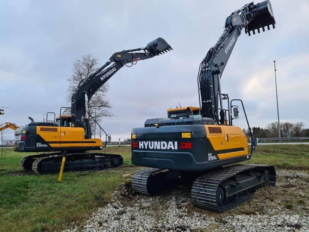 Hyundai HX210AL Верижен екскаватор