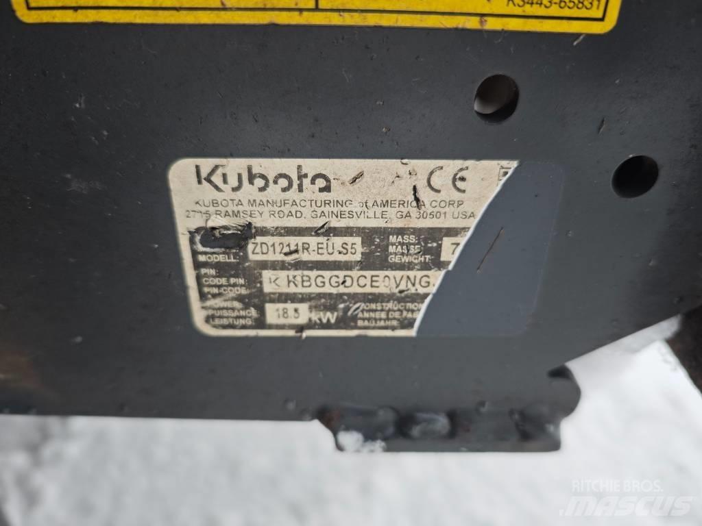 Kubota ZD 1211 Тракторни косачки