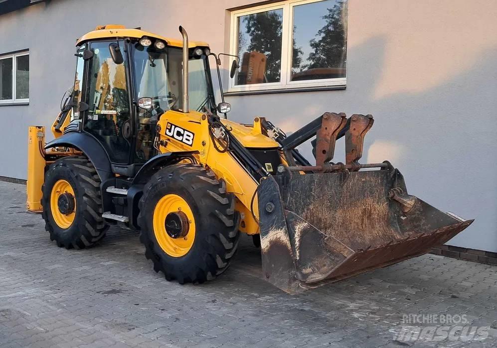 JCB 3 CX Super Товарач със заден ексватор