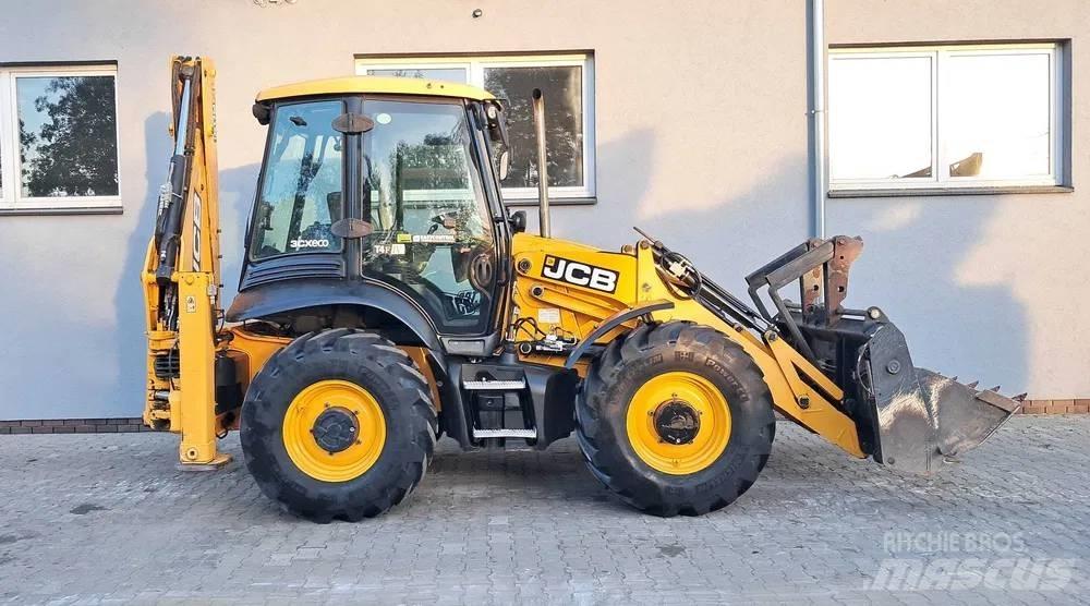 JCB 3 CX Super Товарач със заден ексватор