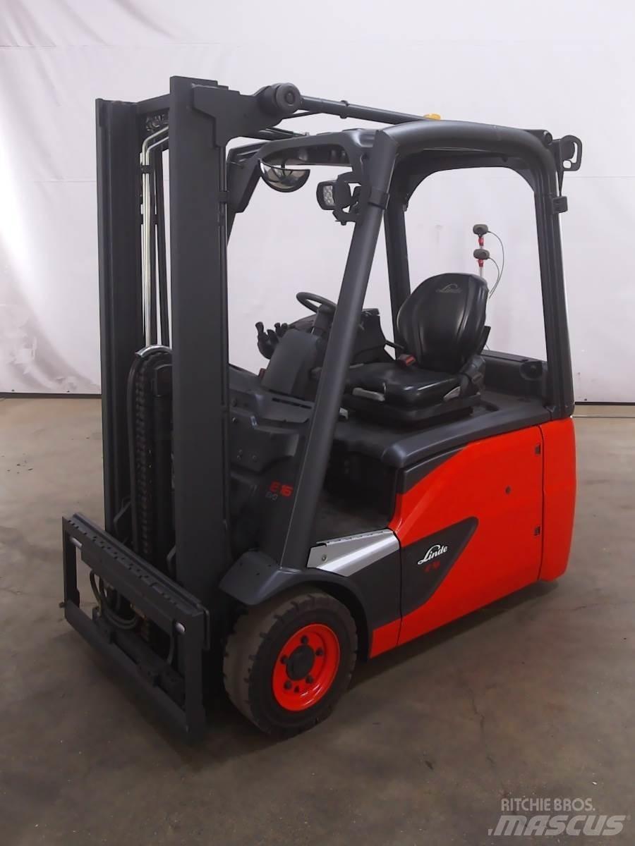 Linde E16-02 Електрически вилични кари-повдигачи