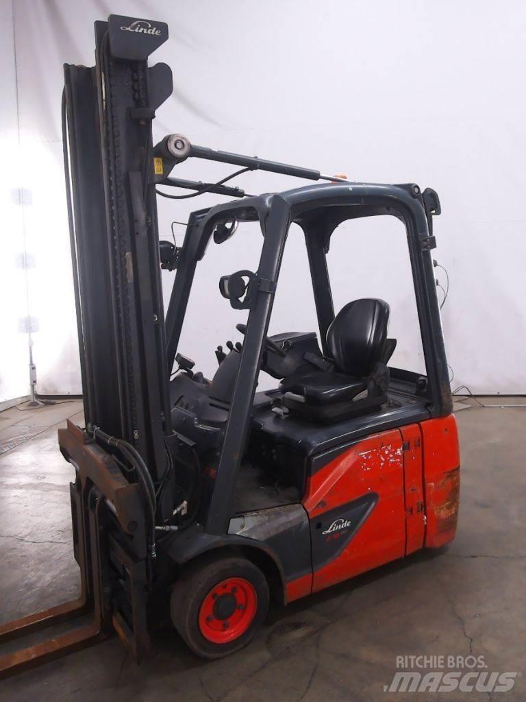 Linde E16C-02 Електрически вилични кари-повдигачи