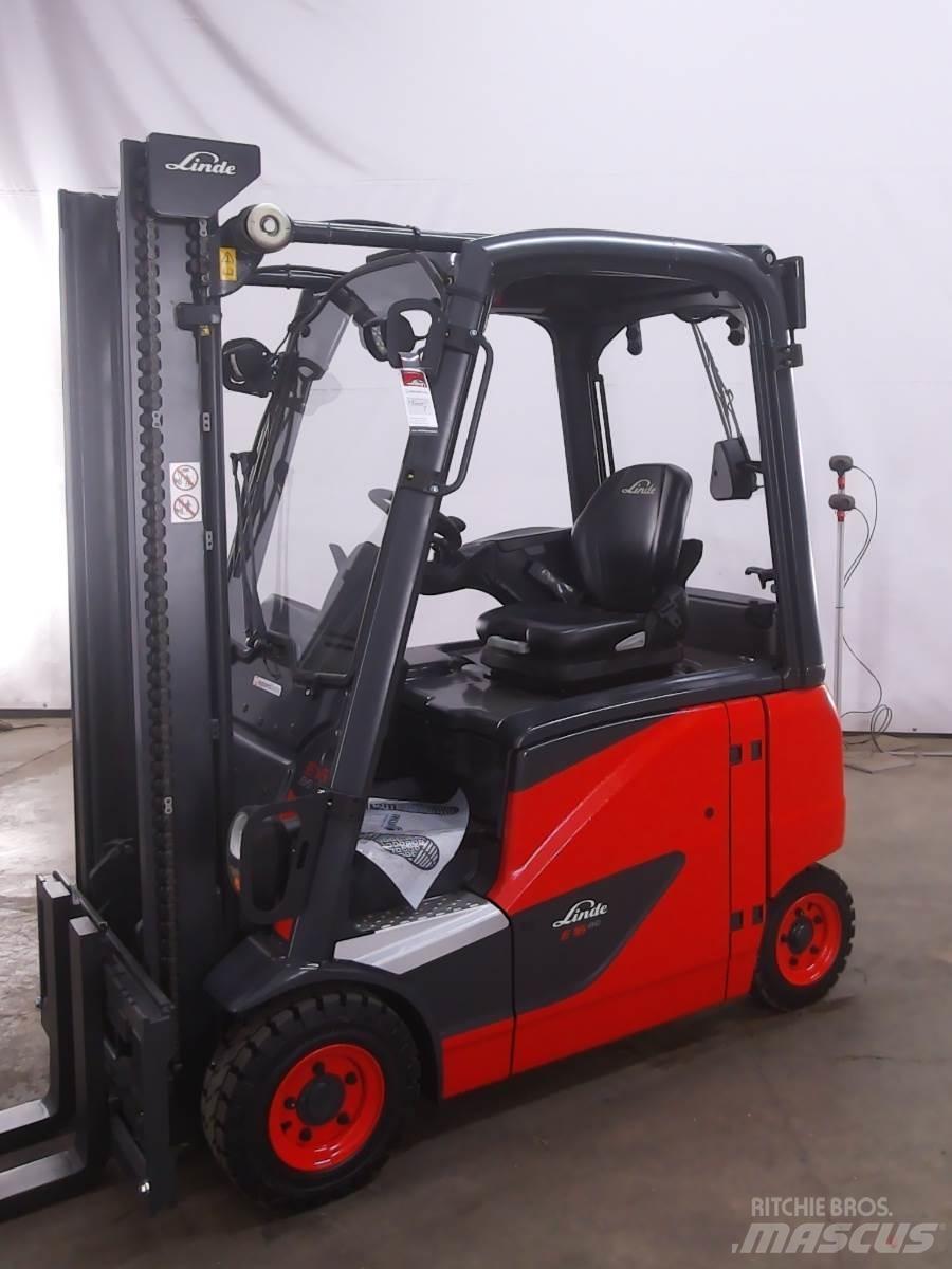 Linde E16PH-02 Електрически вилични кари-повдигачи