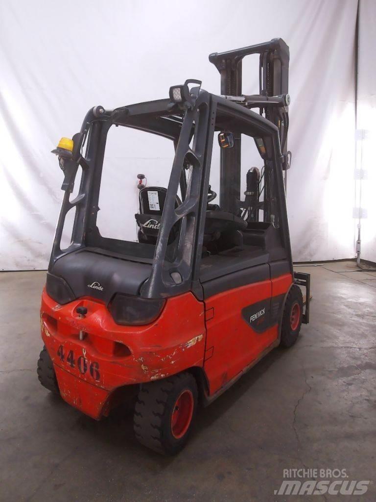 Linde E30L-01 Електрически вилични кари-повдигачи