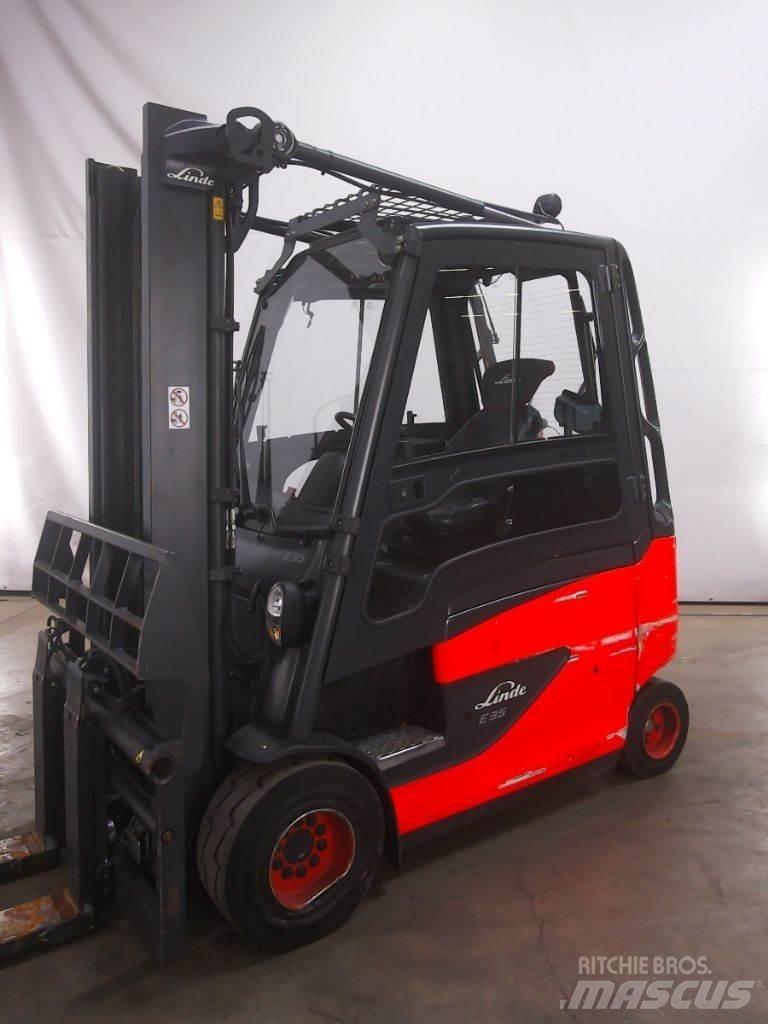 Linde E35HL-01 Електрически вилични кари-повдигачи