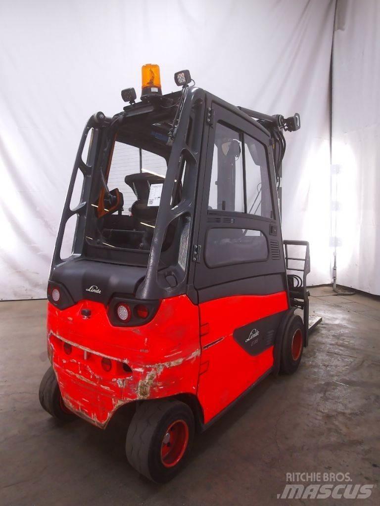 Linde E35HL-01 Електрически вилични кари-повдигачи