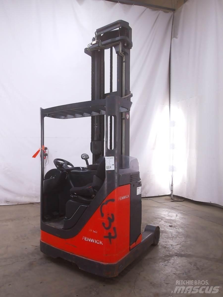 Linde R14 Ретрак/ Високоповдигач с изместване на вилката напред