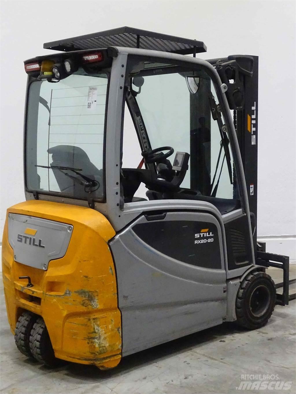Still RX20-20L Електрически вилични кари-повдигачи