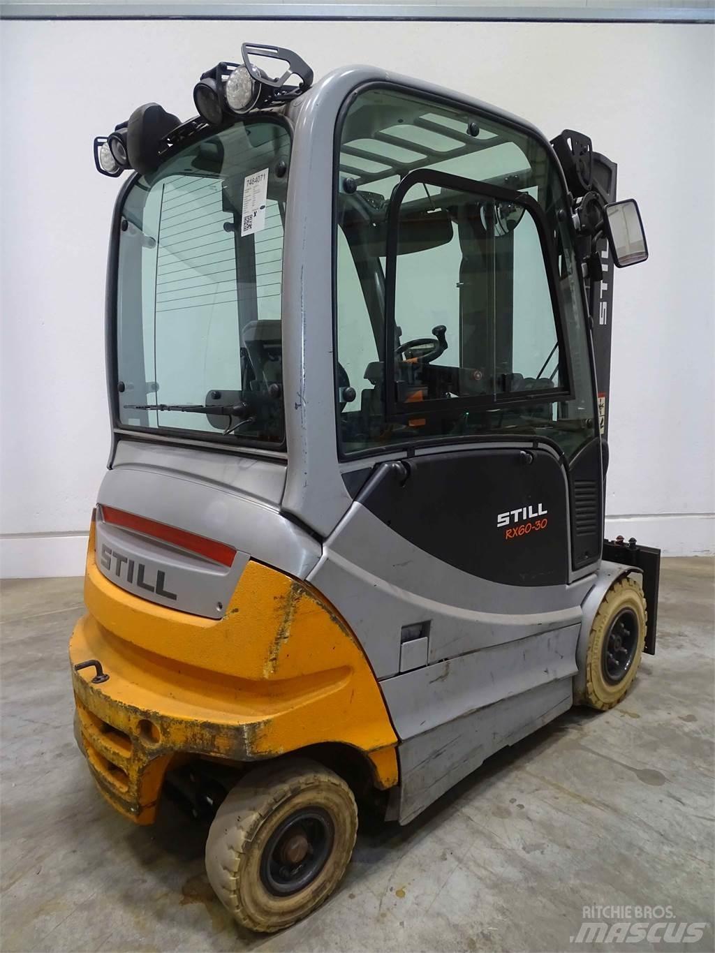 Still RX60-30 Електрически вилични кари-повдигачи