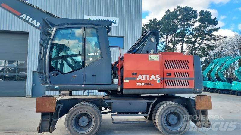 Atlas 250MH Оператори на отпадъци/индустрия
