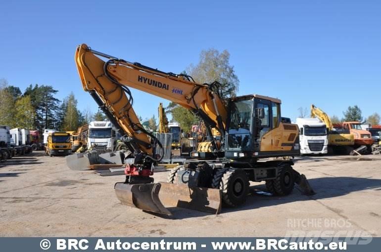 Hyundai HW160 Колесни екскаватори