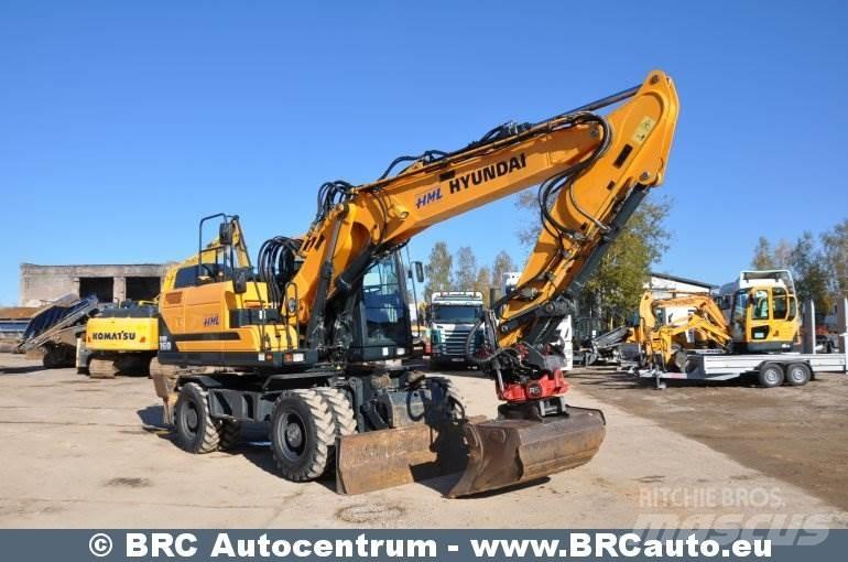 Hyundai HW160 Колесни екскаватори