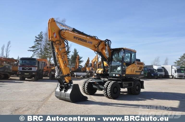 Hyundai HW180 Колесни екскаватори
