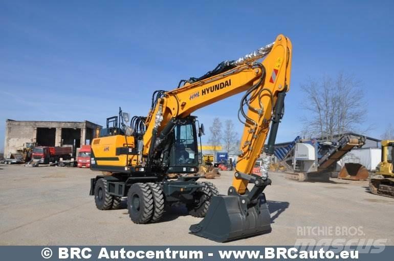 Hyundai HW180 Колесни екскаватори