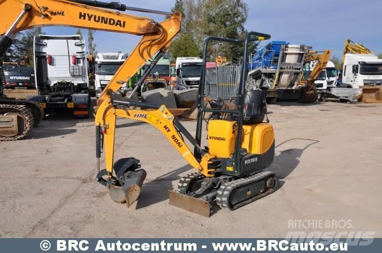Hyundai HX10A Мини екскаватори < 7 т