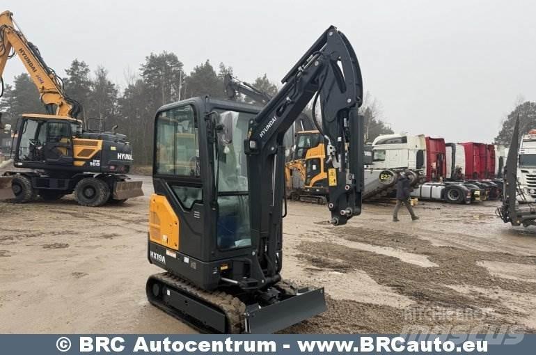 Hyundai HX19A Мини екскаватори < 7 т