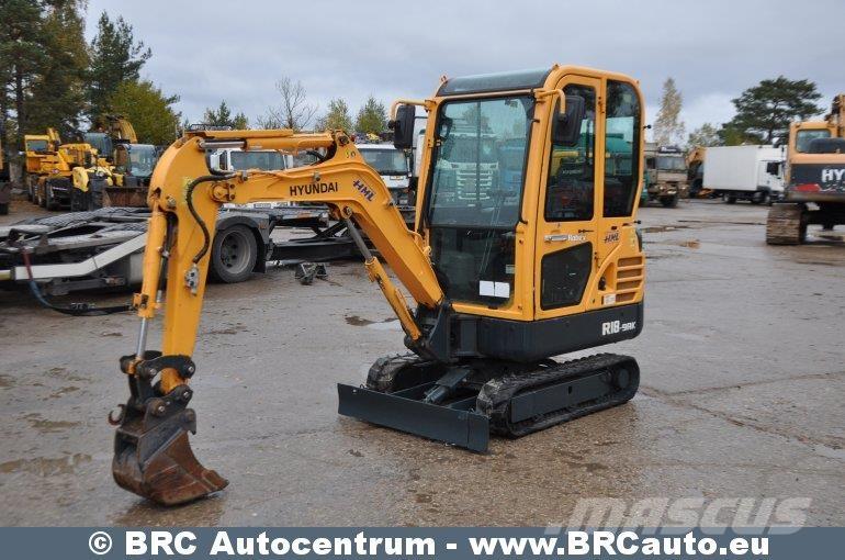 Hyundai R18-9AK Мини екскаватори < 7 т
