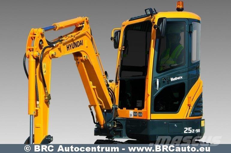 Hyundai R25Z-9AK Мини екскаватори < 7 т