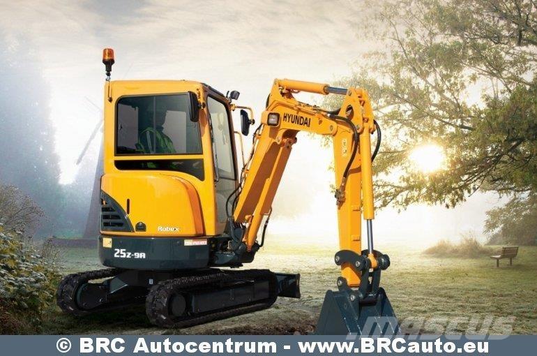 Hyundai R25Z-9AK Мини екскаватори < 7 т