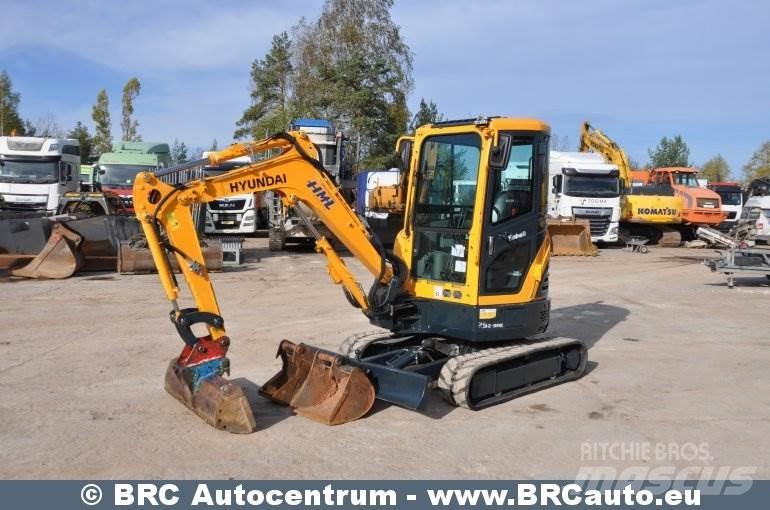 Hyundai R25Z-9AK Мини екскаватори < 7 т