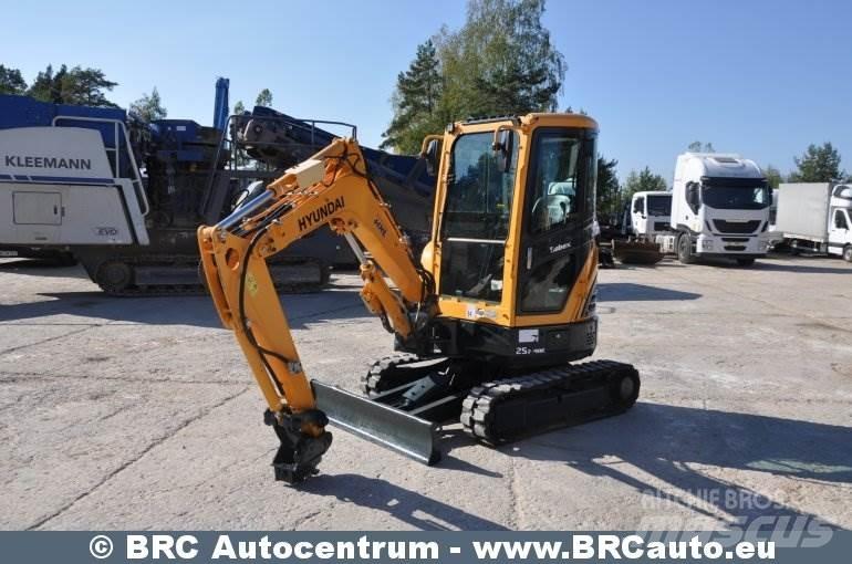 Hyundai R25Z-9AK Мини екскаватори < 7 т