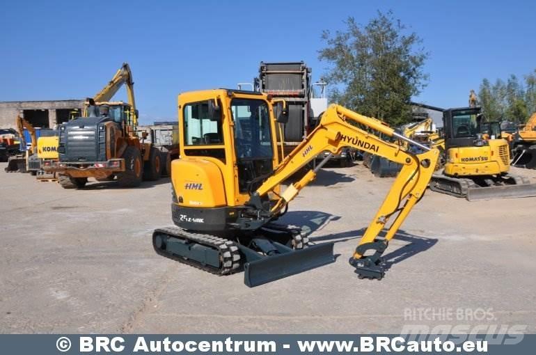 Hyundai R25Z-9AK Мини екскаватори < 7 т