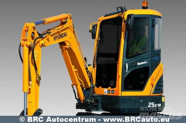 Hyundai R25Z-9AK Мини екскаватори < 7 т