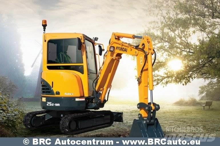 Hyundai R25Z-9AK Мини екскаватори < 7 т