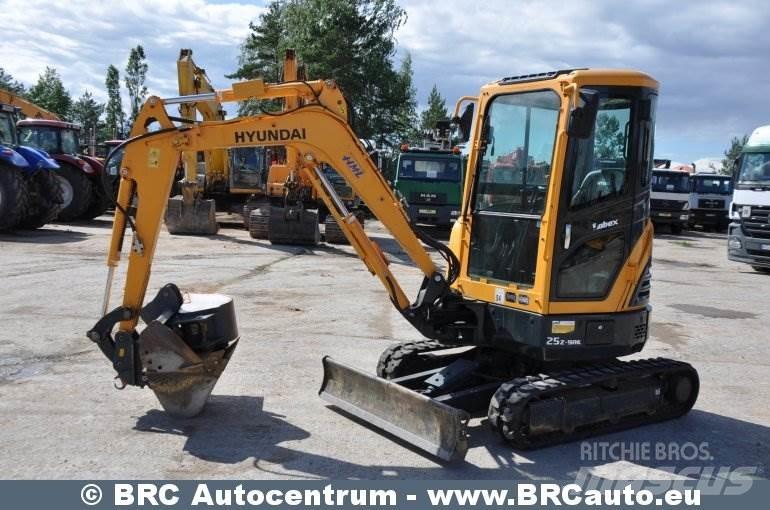 Hyundai R25Z-9AK Мини екскаватори < 7 т