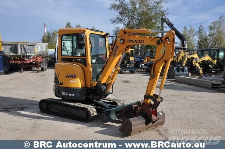 Hyundai R30Z-9AK Мини екскаватори < 7 т