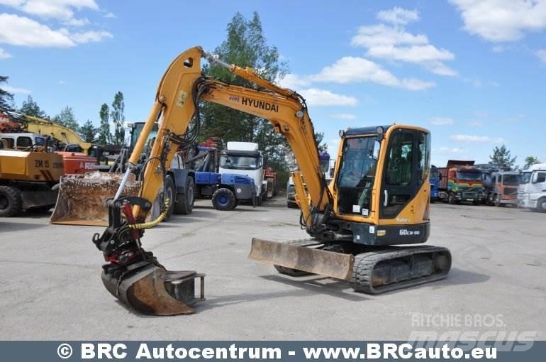 Hyundai R60CR-9A Мини екскаватори < 7 т