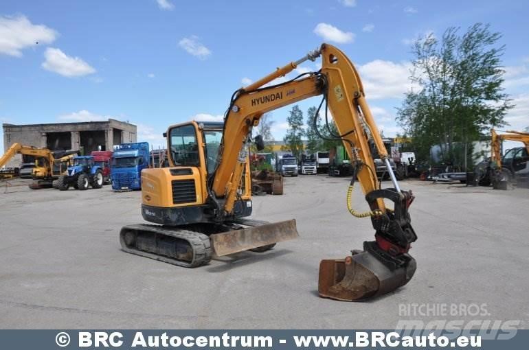 Hyundai R60CR-9A Мини екскаватори < 7 т