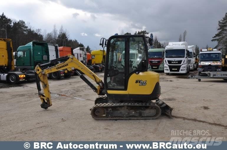 Yanmar SV26 Мини екскаватори < 7 т
