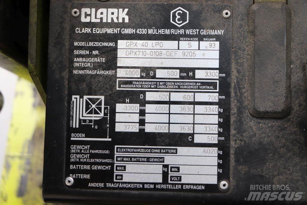 Clark GPX 40 Камиони с АГУ